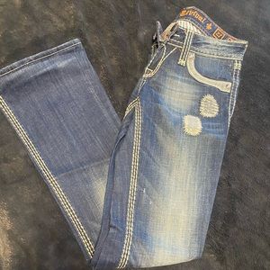 Rock Revival, size 27, blue